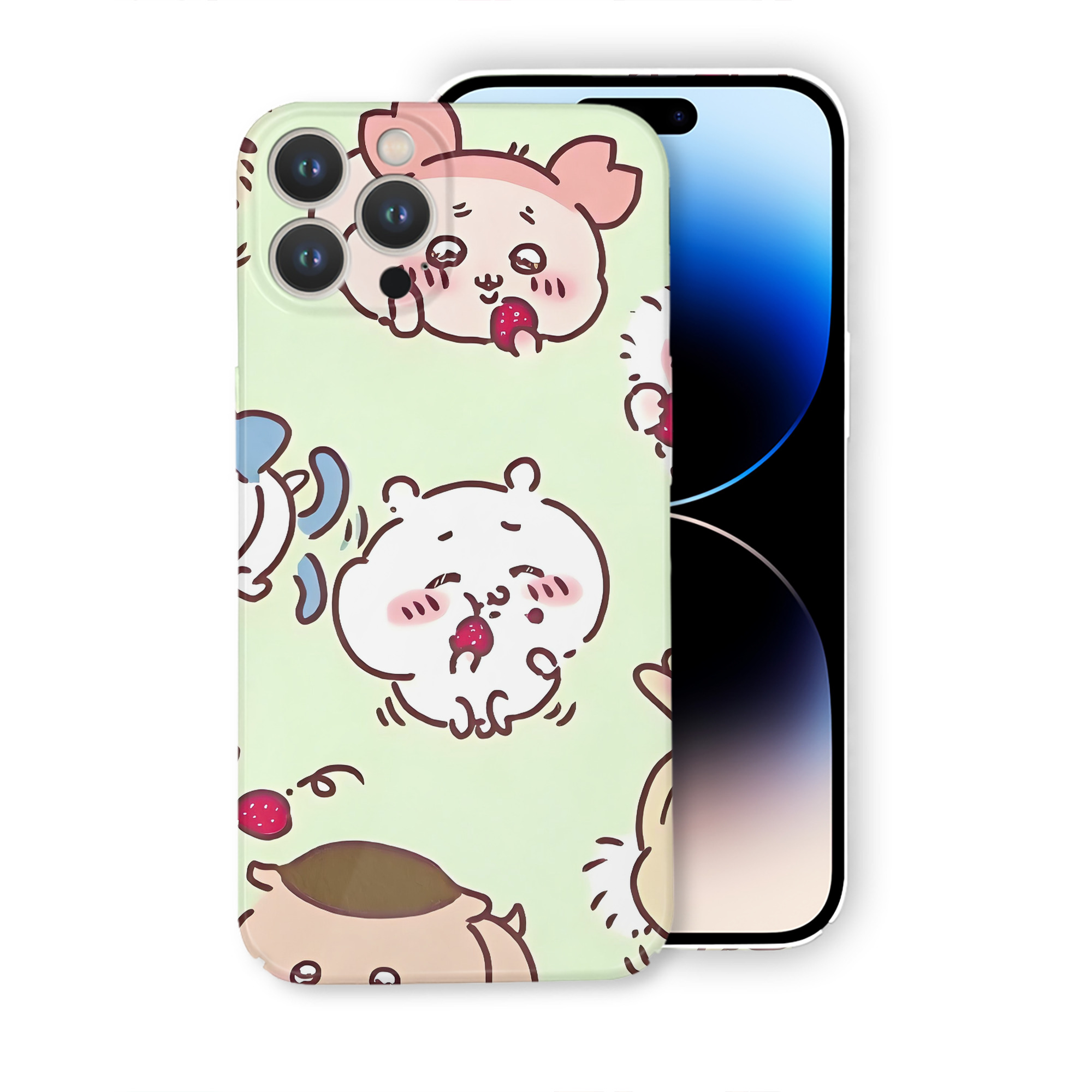 （画像用） ちいかわ Chii-kawa 【iPhone 14シリーズ対応】ハードケース